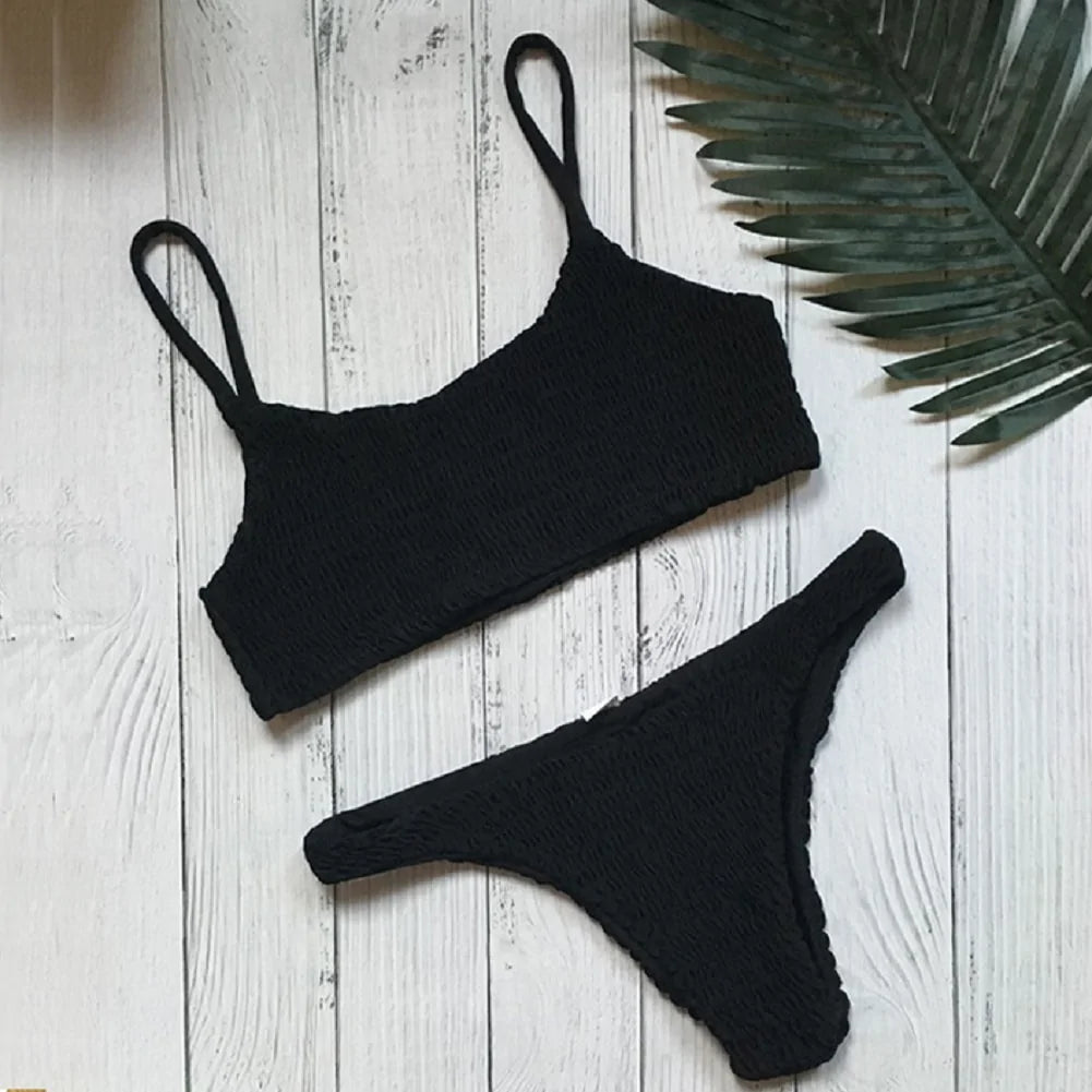 Crochet Triangle Swimwear Bathing Suit - Swimwear.ca