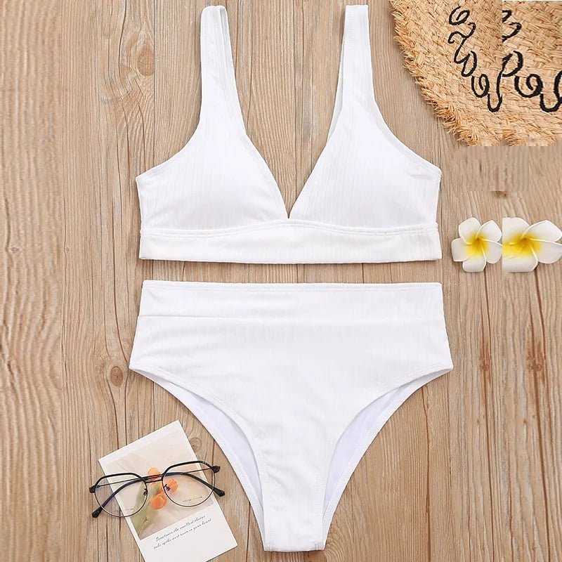 High Waist Swimsuit - Swimwear.ca
