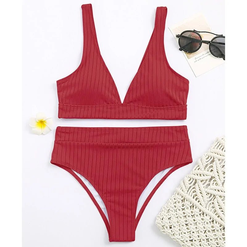 High Waist Swimsuit - Swimwear.ca
