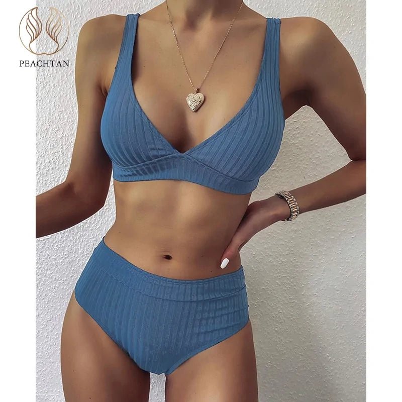 High Waist Swimsuit - Swimwear.ca