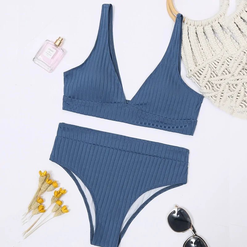 High Waist Swimsuit - Swimwear.ca