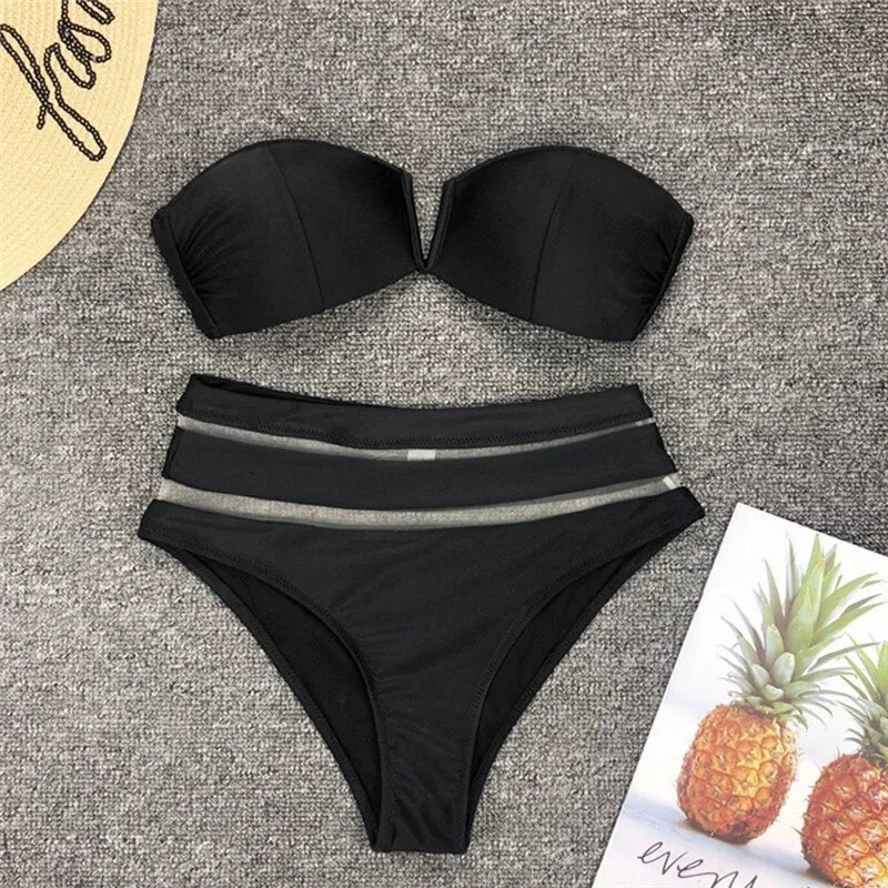 Padded Bathing Suit Bikinis Set - Swimwear.ca