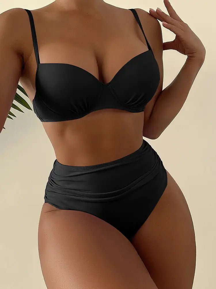 Vintage High Waist Bikini - Swimwear.ca