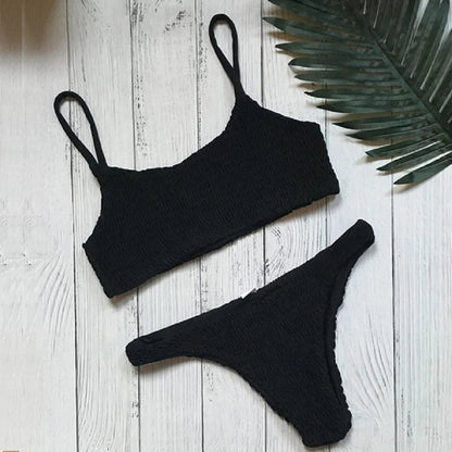 Crochet Triangle Swimwear Bathing Suit - Swimwear.ca