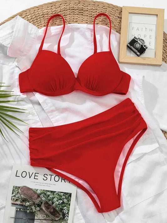 Vintage High Waist Bikini - Swimwear.ca